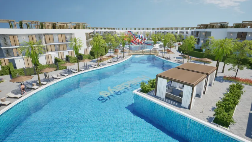 105 First floor Building 7 side pool